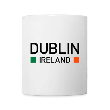 Dublin, Ireland (two squares) - Mug - white - Front