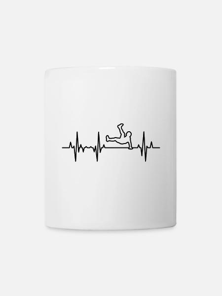 Breakdance EKG - Tasse - Weiß