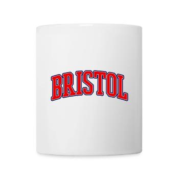 Lettrage universitaire de Bristol - Mug blanc - blanc - Devant