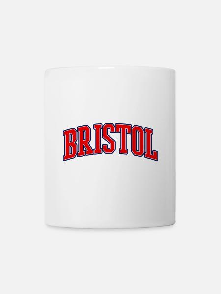 Lettrage universitaire de Bristol - Mug blanc - blanc