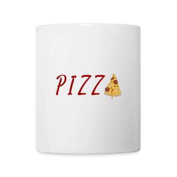 PIZZA - Tasse - Weiß - Vorne