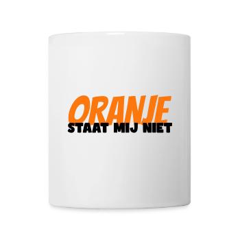 Orange passt nicht zu mir. Koninsdag Niederlande - Tasse - Weiß - Vorne