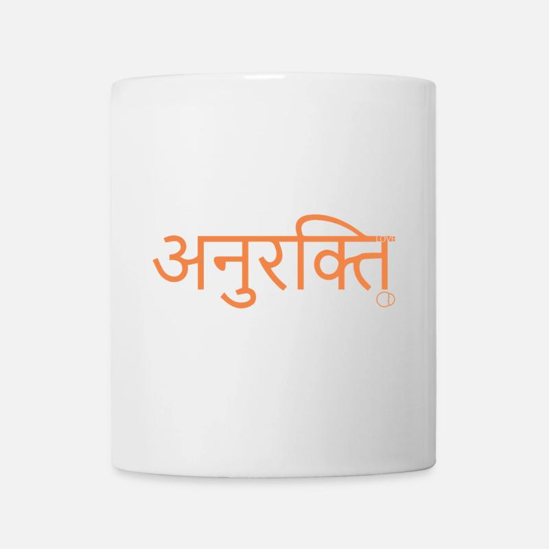 sanskrit love by CD - Tasse - Weiß