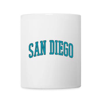 San Diego Block Font Collection - Mug - white - Front