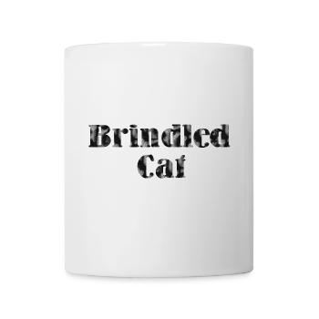 Brindled Cat, tabby motiv - Tasse - Weiß - Vorne