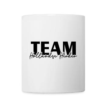 ÉQUIPE HOLLANDSE HERDER Chiens Chien Wilsigns IGP - Mug blanc - blanc - Devant