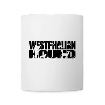 WESTPHALIAN HOUND Chien de chasse Chiens Chiens Wilsigns - Mug blanc - blanc - Devant