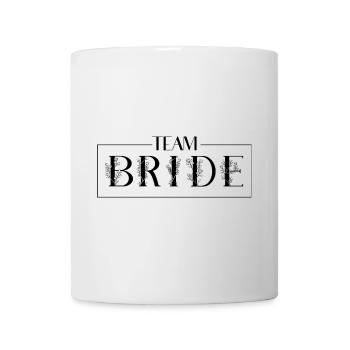 Team Bride mit Stil - Tasse - Weiß - Vorne