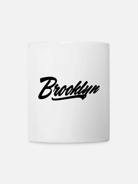 brooklyn shirt - Tasse - Weiß