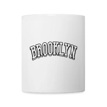 brooklyn shirt - Tasse - Weiß - Vorne