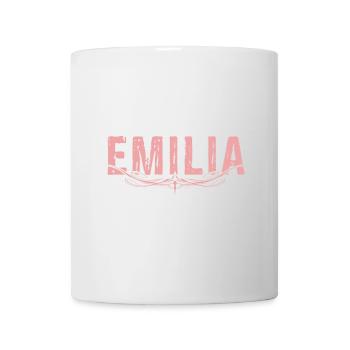EMILIA embellished - Mug - white - Front