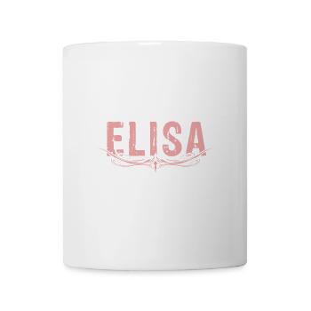 ELISA decorated - Mug - white - Front