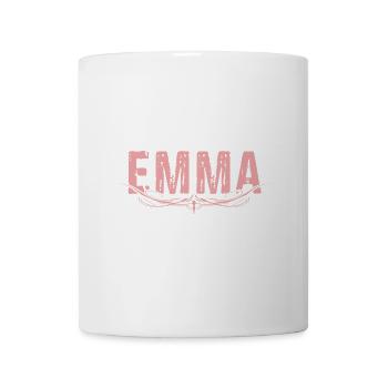 EMMA décoré - Mug blanc - blanc - Devant