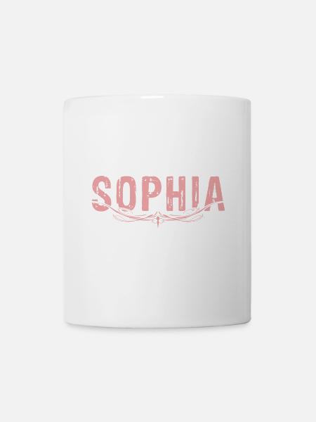 SOPHIA Design - Tasse - Weiß