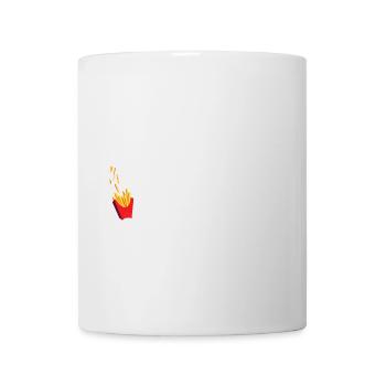 Ne partage pas ma nourriture - Mug blanc - blanc - Devant