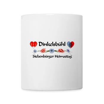 Dinkelsbühl Siebenbürger Heimattag Design - Tasse - Weiß - Vorne