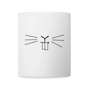 Lustiger Hase rabbit buny funny - Tasse - Weiß - Vorne