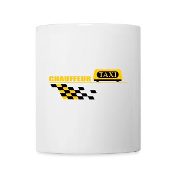 Taxifahrer - Tasse - Weiß - Vorne