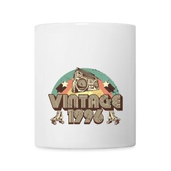1996 Anniversaire né en 1996 Retro Vintage - Mug blanc - blanc - Devant