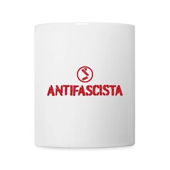 Antifasciste - Mug blanc - blanc - Devant