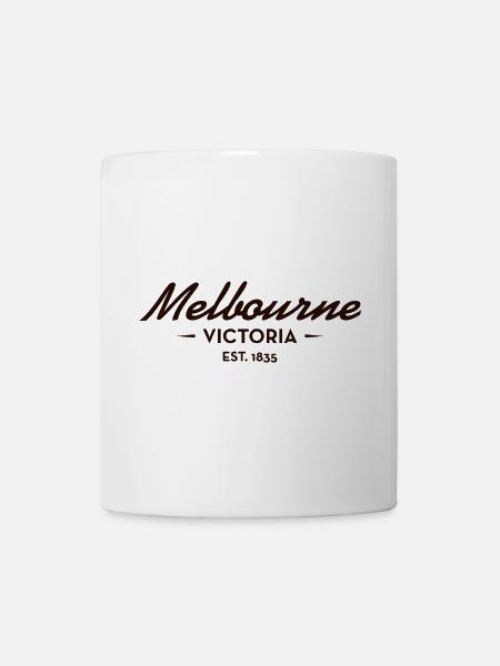 Melbourne Victoria Est. 1835 - Tasse - Weiß