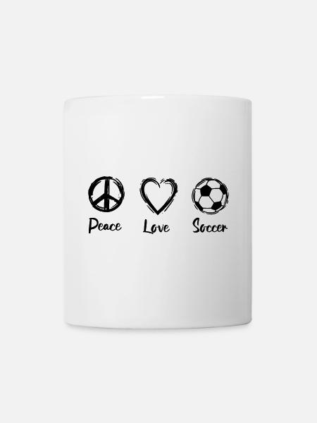 Fußball Motivation - Tasse - Weiß