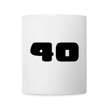 JAHRESTAG. ALLES GUTE ZUM GEBURTSTAG. ALLES GUTE ZUM GEBURTSTAG. - Tasse - Weiß - Vorne