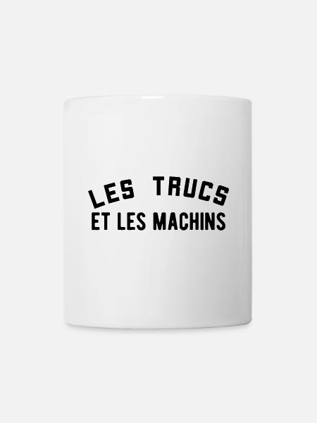 Les trucs et les machins  - Mug blanc - blanc