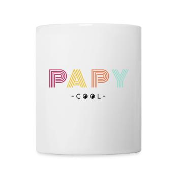 Cadeau Grand Père Papy Cool Personnalisé Humour - Mug blanc - blanc - Devant