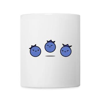 Myrtilles | Myrtille | Nous trois - Mug blanc - blanc - Devant