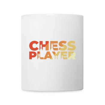 Vintage Schachspieler - Tasse - Weiß - Vorne