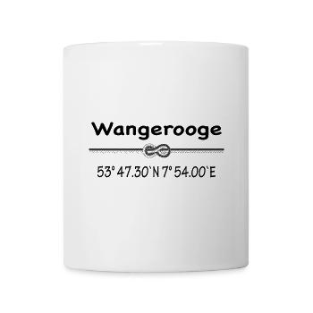Wangerooge - Tasse - Weiß - Vorne
