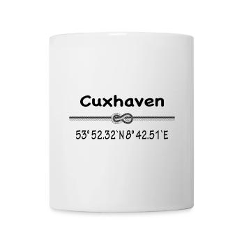 Cuxhaven - Tasse - Weiß - Vorne