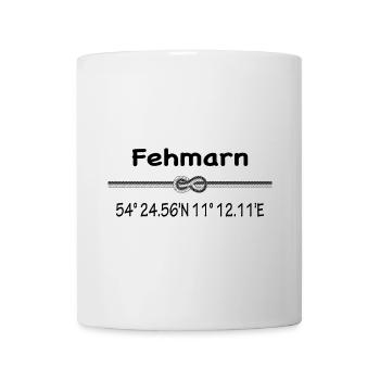 Fehmarn - Tasse - Weiß - Vorne