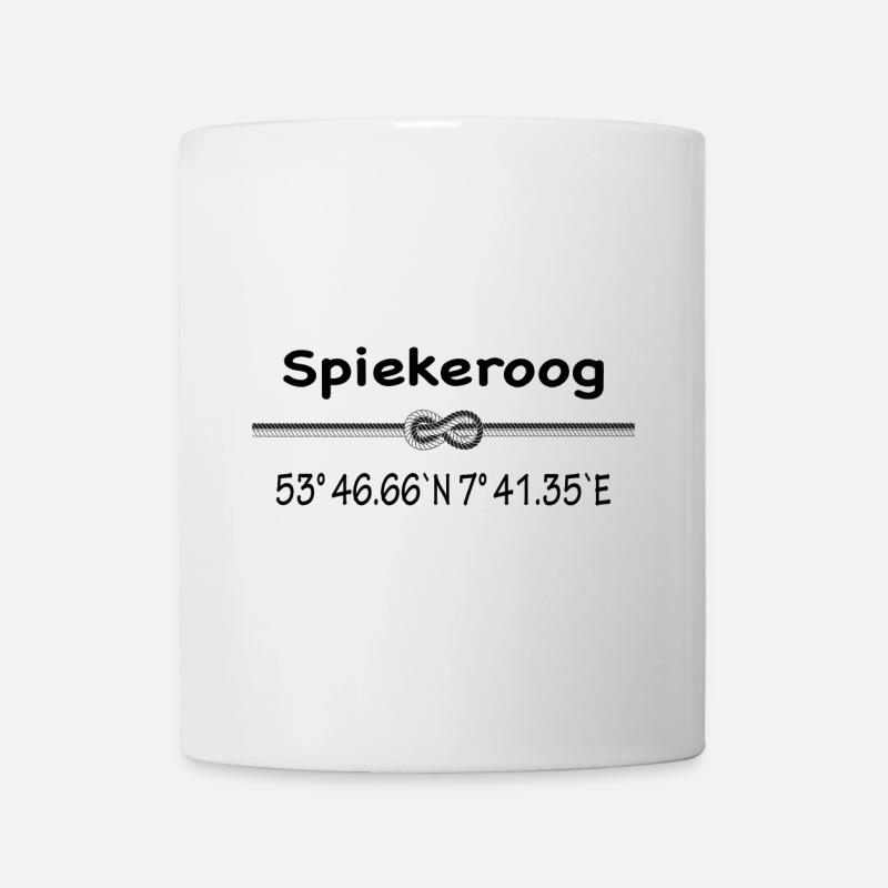 Spiekeroog - Tasse - Weiß