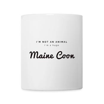 I'm not an animal - Maine Coon - Pacifico style - Mug blanc - blanc - Devant