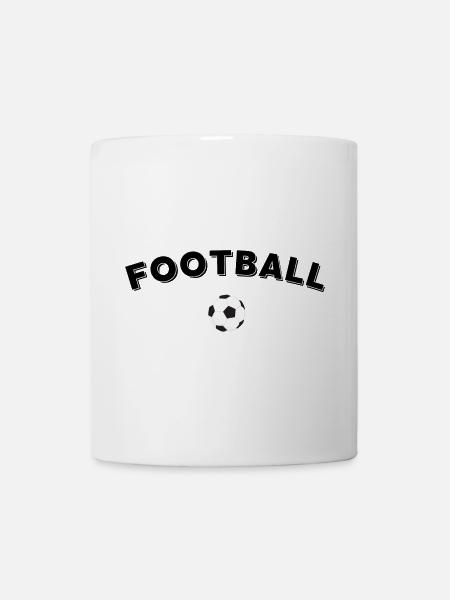 Football -idée cadeau amoureux du football - Mug blanc - blanc