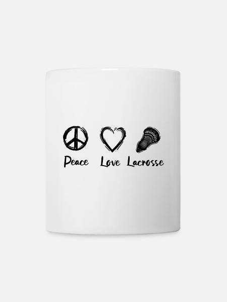 Lacrosse Routine - Tasse - Weiß