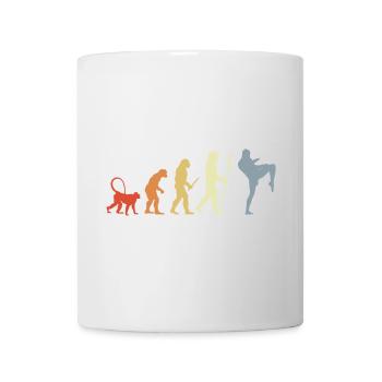 Vintage Kickboxer Evolution - Tasse - Weiß - Vorne