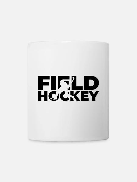 Feldhockey - Tasse - Weiß