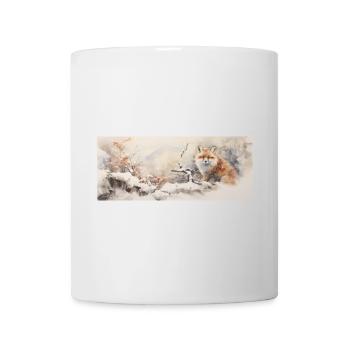 Cute Little Fox - Mug - white - Front