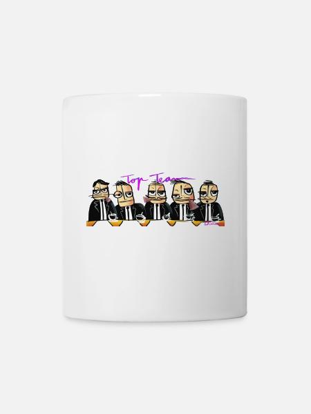 Kaffeebecher - Top Team - Tasse - Weiß