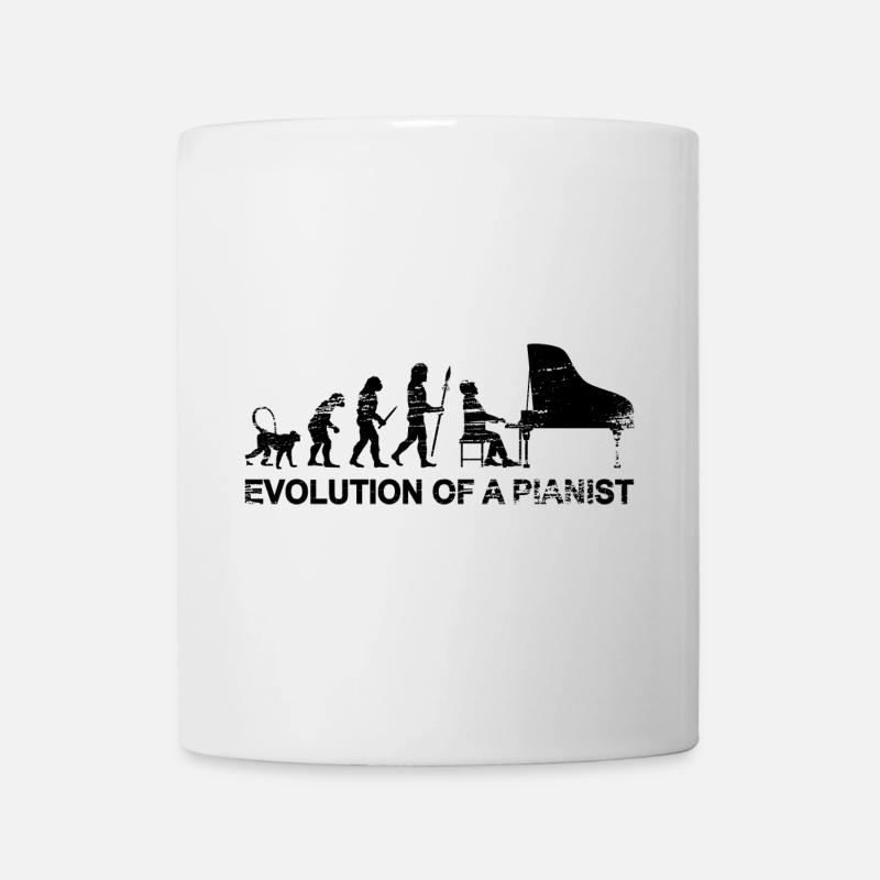 Développement d’un pianiste - Mug blanc - blanc