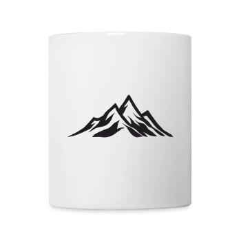 Gebirge - Tasse - Weiß - Vorne