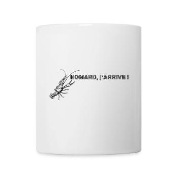 Homard, j'arrive ! - Mug blanc - blanc - Devant