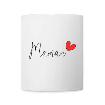 MOTHER'S DAY. HEART. HAPPY BIRTHDAY. MOM - Mug - white - Front