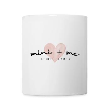Ensemble maman et enfant | Famille parfaite | Maman disant - Mug blanc - blanc - Devant