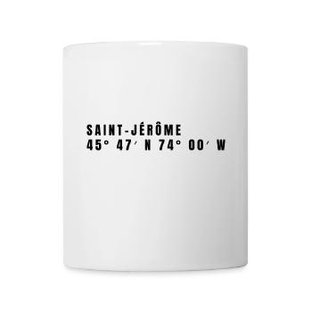 Saint-Jérôme Kanada Koordinaten - Tasse - Weiß - Vorne