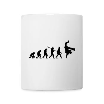 Hip-Hop-Breakdance-Evolution - Hip-Hop-Geschenkidee - Tasse - Weiß - Vorne