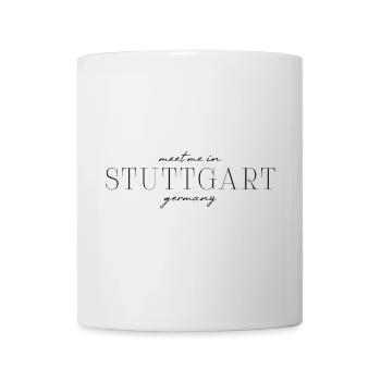 Stuttgart, Germany Elegance Style Design T-Shirt - Mug - white - Front
